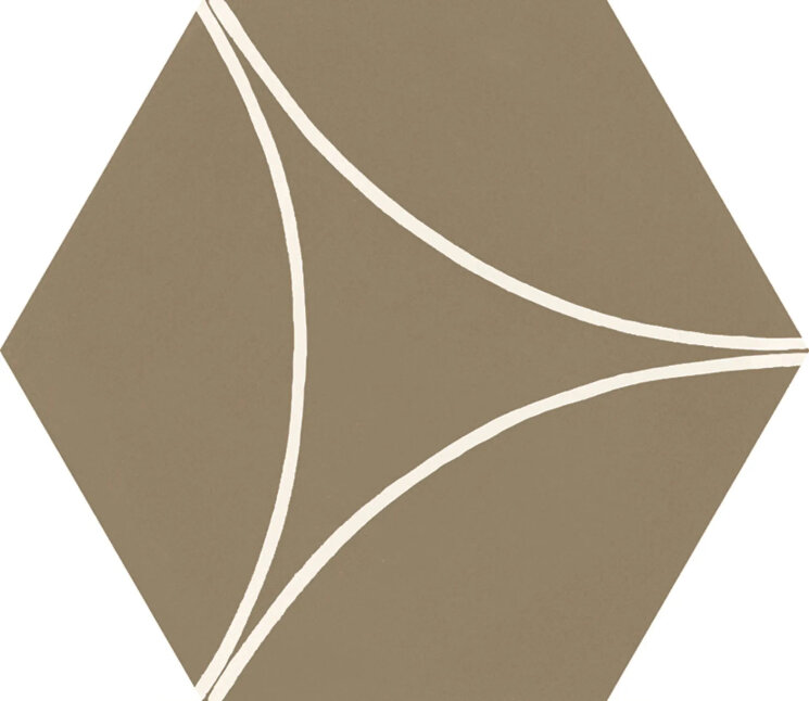 Плитка Cementum Olive Decoro Arco - 18.2x21 M9W4 Cementum з колекції Cementum Marazzi