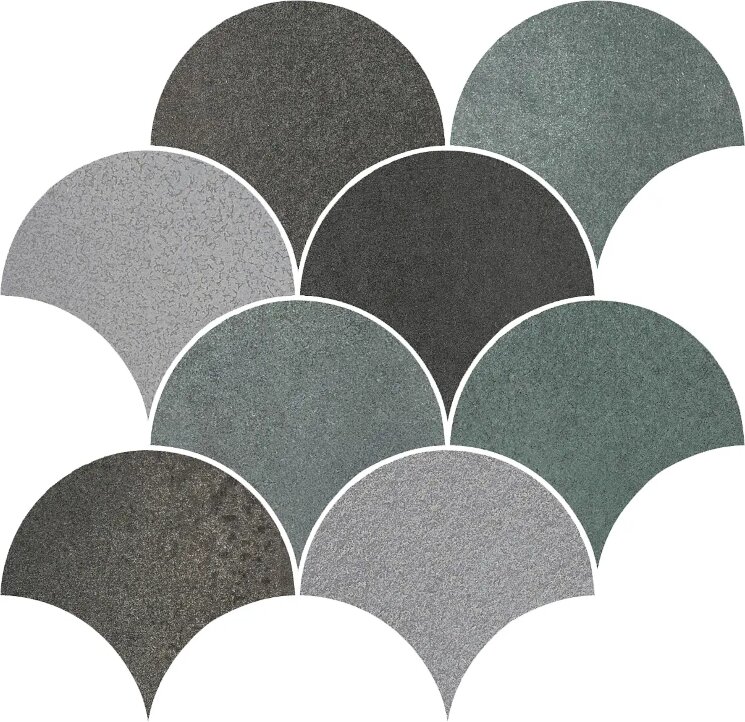 Мозаїка 30x30 Positano Mosaic Multic Arcana Cliff з колекції Cliff Arcana