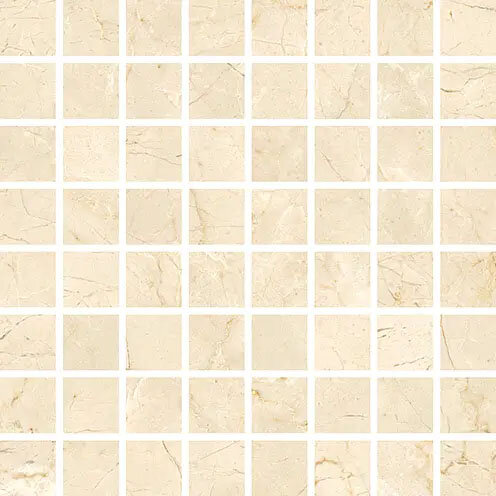 Мозаїка Majestic Mosaic Crema Marfil Shine - 17.5x17.5 B663.0158.031 Majestic з колекції Majestic Love Tiles