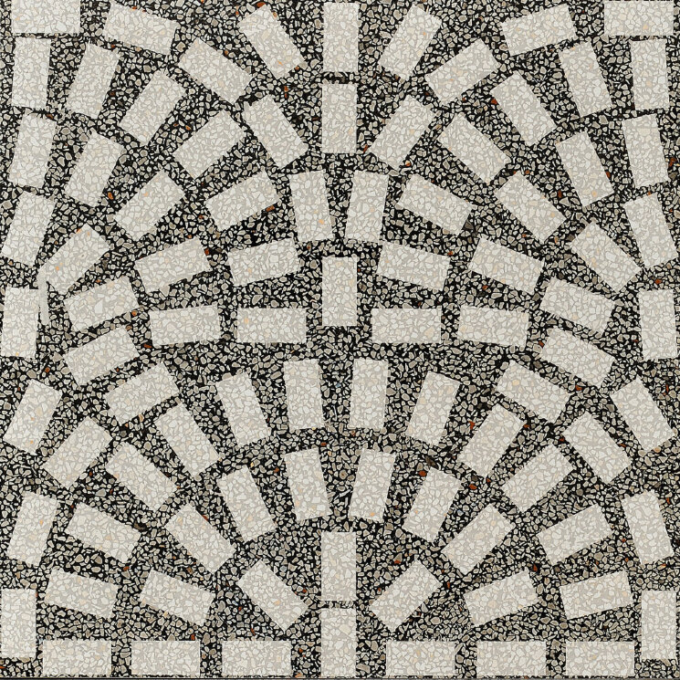 Плитка (60x60) TZ67D2L TESSERE MINI BUCCHERO LUCIDATO R - Terrazzo з колекції Terrazzo COEM