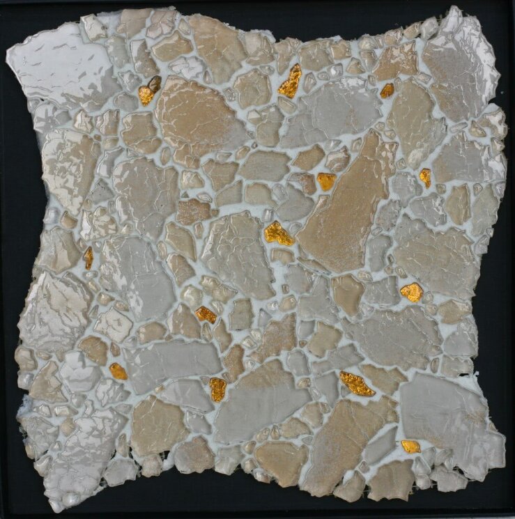 Мозаїка (26.8x26.8) BKMO-M-AV Brook Mosaico Mineral Avorio Lucido - Brook з колекції Brook VetroVivo Мозаїка (26.8x26.8) BKMO-M-AV Brook Mosaico Mineral Avorio Lucido - Brook з колекції Brook VetroVivo