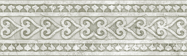 Декор (9.8x29.8) Cenefa Papiro White B - Papiro з колекції Papiro Absolut Keramika