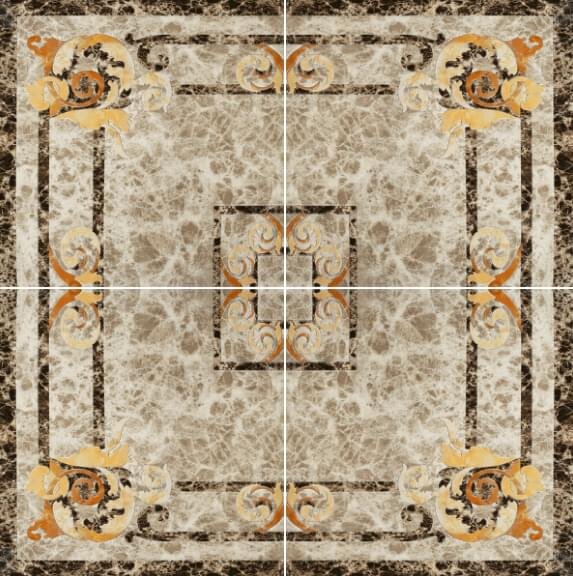 Панно Roseton Light 120x120 Dell Imperatore Infinity з колекції Dell Imperatore Infinity Панно Roseton Light 120x120 Dell Imperatore Infinity з колекції Dell Imperatore Infinity