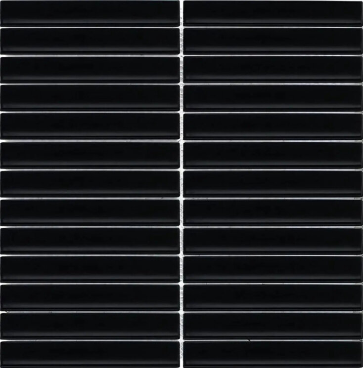 Мозаїка Piano Black Matt - 29.6x29.9  Piano з колекції Piano Intermatex
