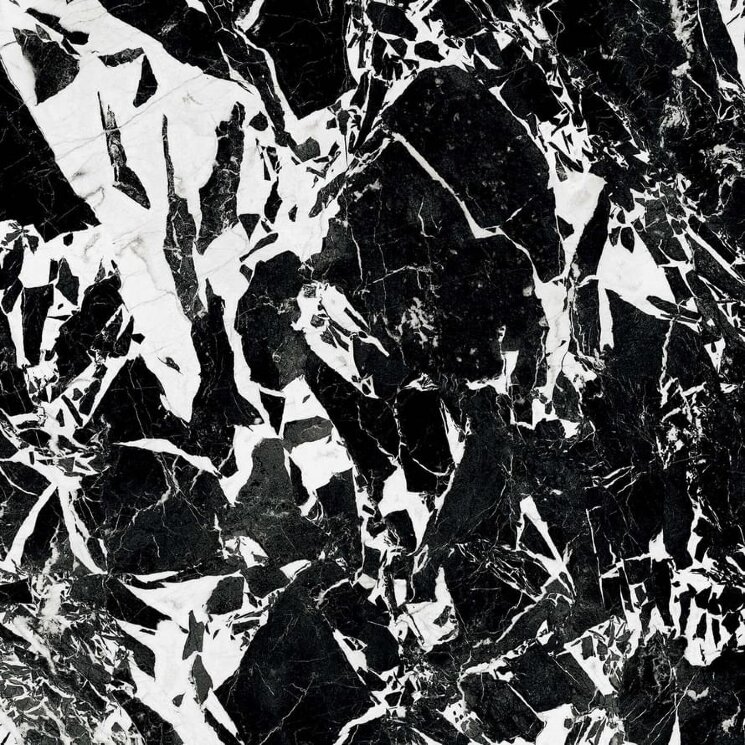 Плитка Fragment High-Glossy 6 mm Rett 120x120 BW Marble Floor Gres з колекції BW Marble Floor Gres