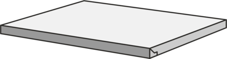 Кутова сходинка 33x60 Concrete Nat. Rett ,5 - Be-Square - 3SKC8R з колекції Be-Square Emilceramica