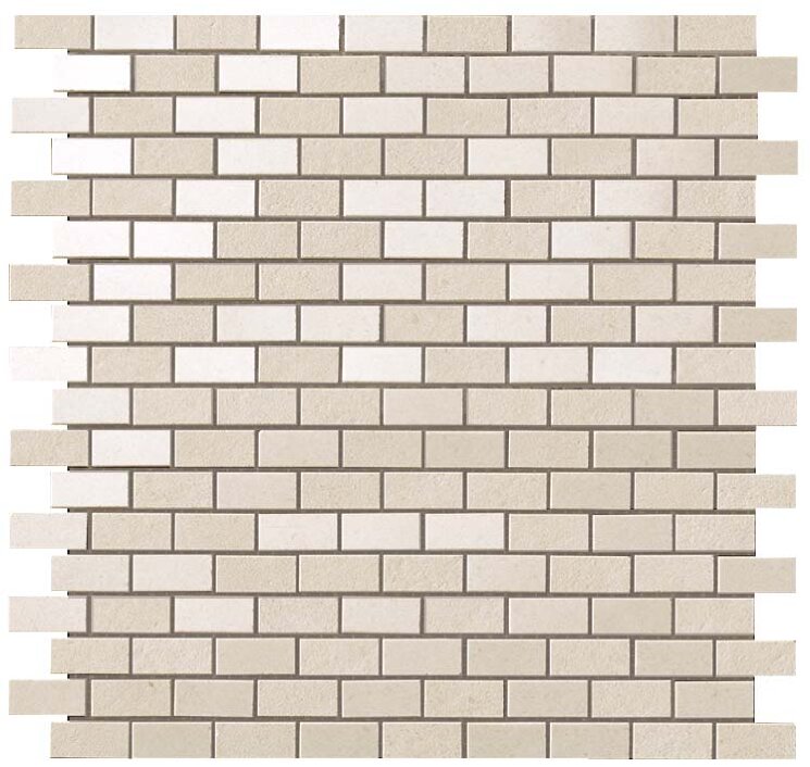 Мозаїка Kone White Mosaico Brick AUOJ з колекції Kone Atlas Concorde Мозаїка Kone White Mosaico Brick AUOJ з колекції Kone Atlas Concorde