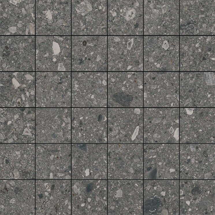 Мозаїка 30x30 Ceppo Di Gre Mosaico Antracite - Mystone Ceppo di Gre - M0NP з колекції Mystone Ceppo Di Gre Marazzi
