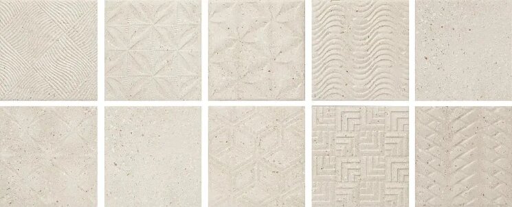 Плитка 15x15 Asphalt Dipsy Off White Baldocer Asphalt з колекції Asphalt Baldocer
