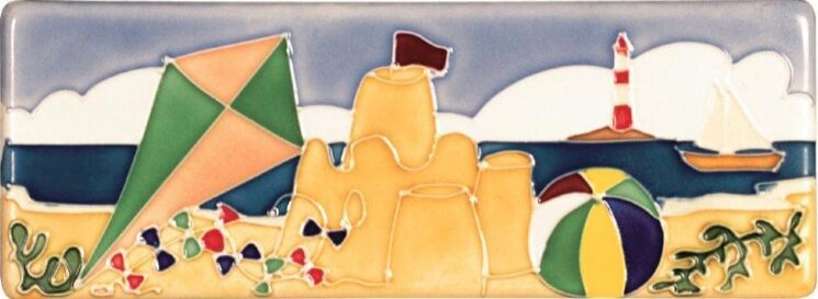 Бордюр Beach Toys Border 7.5x20 La Belle Original Style з колекції La Belle Original Style Бордюр Beach Toys Border 7.5x20 La Belle Original Style з колекції La Belle Original Style