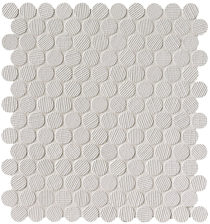 Мозаїка 29,5x32,5 F Nvq Milano&Wall Bianco Round Mosaico - Milano&Wall з колекції Milano&Wall FAP