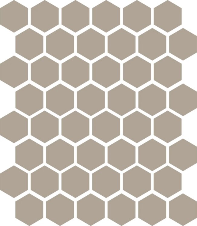 Мозаїка 33x37 XXS Esagono GRIGIO Etruria XXS з колекції XXS Etruria