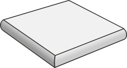 Кутова сходинка (30x30) CSATATDK02 Top. Ang. Te. Nu. Dark - Terre Nuove
