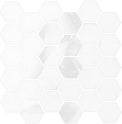 Мозаїка 26.3X27.4 Apuane White Mosaico Hexagon Apuane Aparici