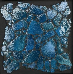 Мозаїка (26.8x26.8) BKMO-M-BO Brook Mosaico Mineral Blu Oceano Lucido - Brook