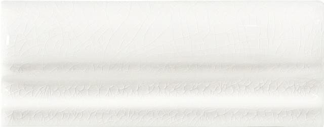 Бордюр Bordura Lineare Bianco Craquele 5x13 Essenze Ceramiche Grazia з колекції Essenze Ceramiche Grazia