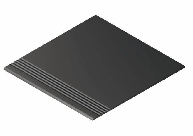 Сходинка (30x30) Stairstep Negro Natural - Tecnica з колекції Tecnica Aleluia
