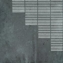 Декор Chateau Lines Graphite 18.5x18.5 Mestizaje Wow