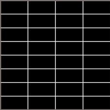 Мозаїка (20x20) NERO A3632 з колекції I Laccati Senio