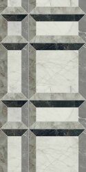Плитка Tarsia Frame Nero LUX 3D 60X120 Плитка Tarsia Frame Nero LUX 3D 60X120