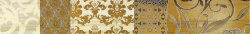 Бордюр (8x59) SH00LA Batik Oro List. A - Shine