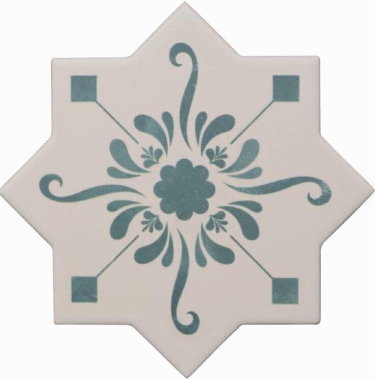 Декор Star Decoro Stencil Lagoon 13.25x13.25 Becolors Cevica з колекції Becolors Cevica
