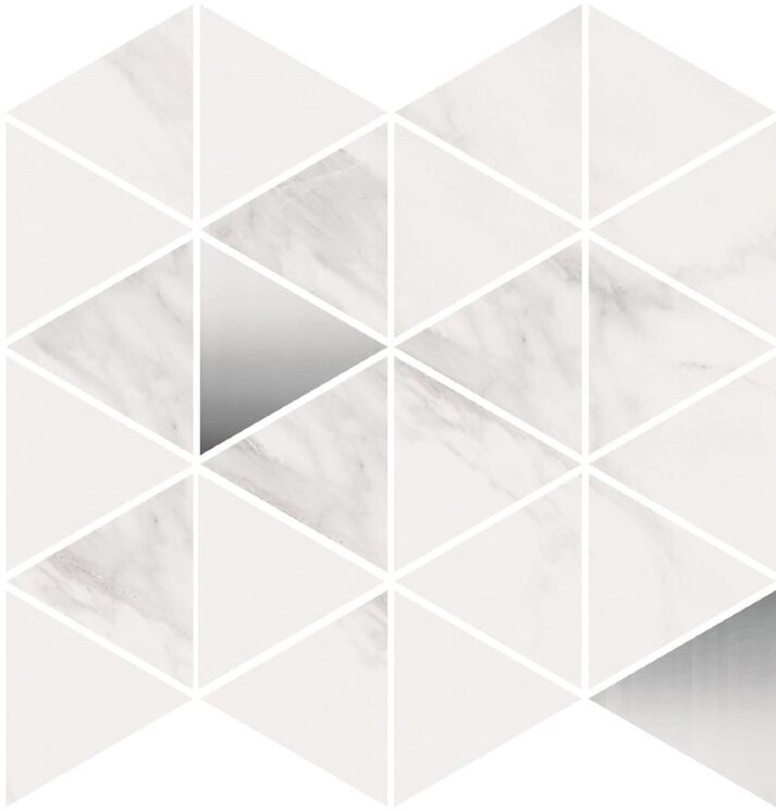 Мозаїка D. Bianco Triangle 29x29 Torano Peronda Museum з колекції Torano Peronda Museum Мозаїка D. Bianco Triangle 29x29 Torano Peronda Museum з колекції Torano Peronda Museum