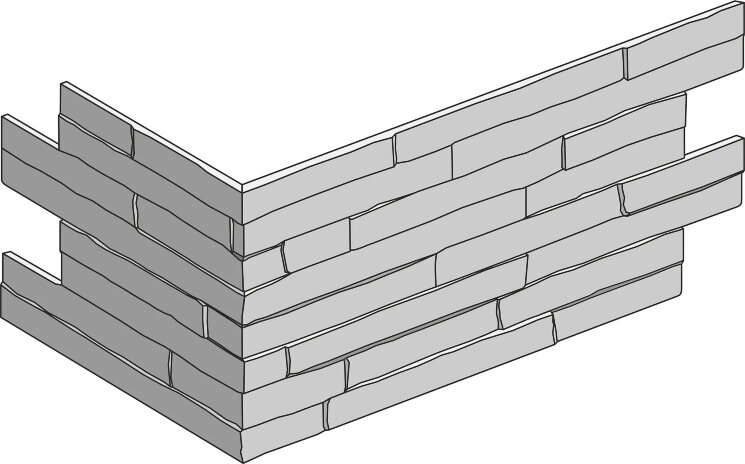 L-елемент Rio Sodalite Angolo - 16x40 ANKRISO Rio з колекції Rio Keradom