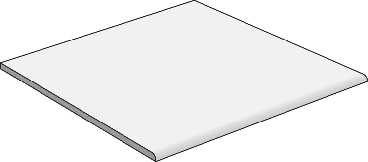 Кутова сходинка Boost Mix Ivory Round Angolare 6020 Mm - 60x60 AFLB Boost Mix з колекції Boost Mix Atlas Concorde