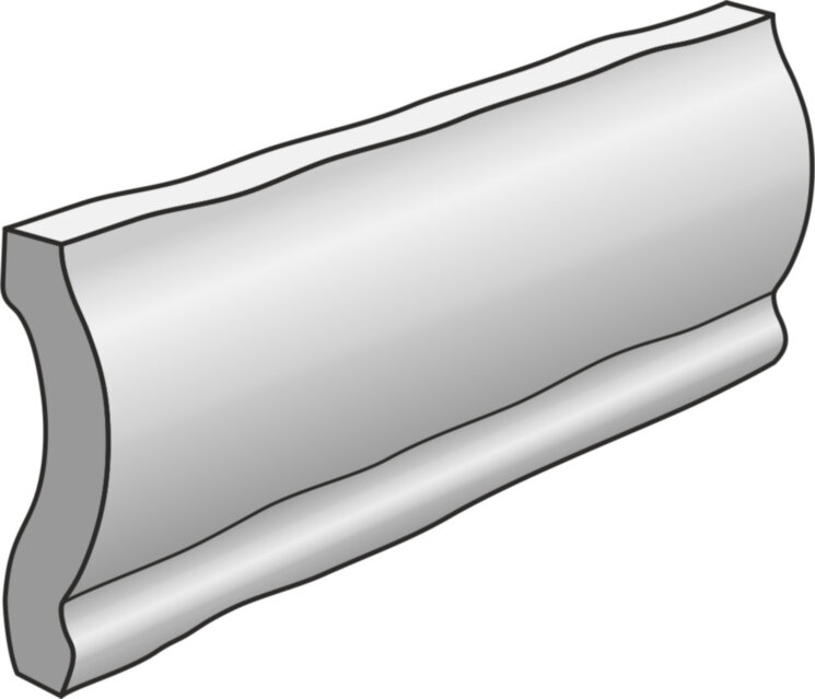 Бордюр 5x13 Mold Provenza Verde Antigu-Provenza з колекції Provenza Cevica