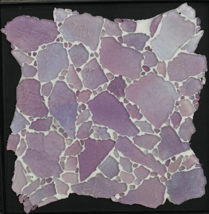 Мозаїка (26.8x26.8) BKMO-M-LK Brook Mosaico Mineral Lilla Kunzite Lucido - Brook з колекції Brook VetroVivo