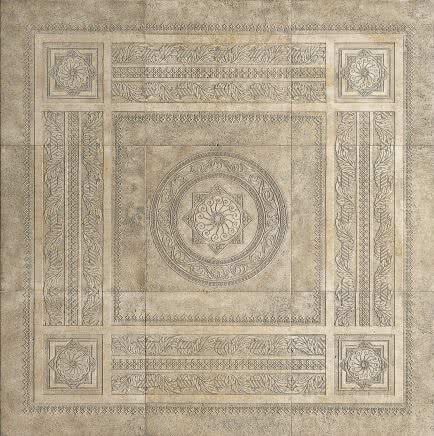 Декор (120x120) Composizione Giudecca Travertino Chiaro - Venice з колекції Venice Petra Antiqua