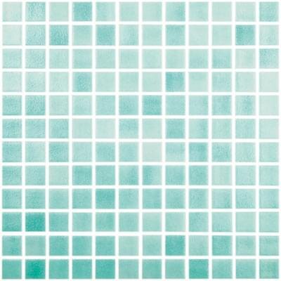 Мозаїка Niebla Verde Caribe 31.7x31.7 Antideslizante Vidrepur з колекції Antideslizante Vidrepur