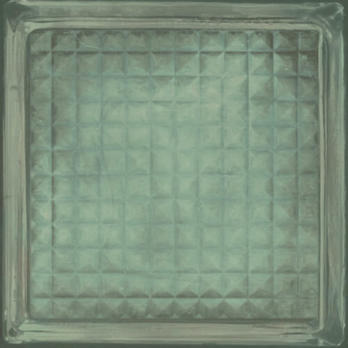 Плитка 20.1X20.1 Glass Green Brick Glass Aparici з колекції Glass Aparici