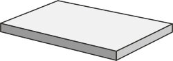 Угловая ступень (33.3x89.8) Floss Corner Step Tile Bone anti-slip 33,3x90 - Floss