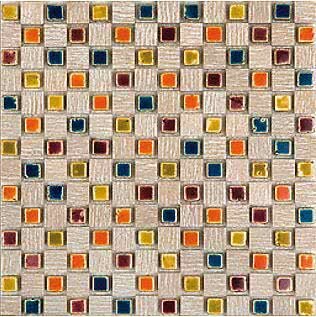 Мозаїка (29.6x29.6) Ebril 1.5*1.5 2*2 - Boite з колекції Boite Lithos Mosaico