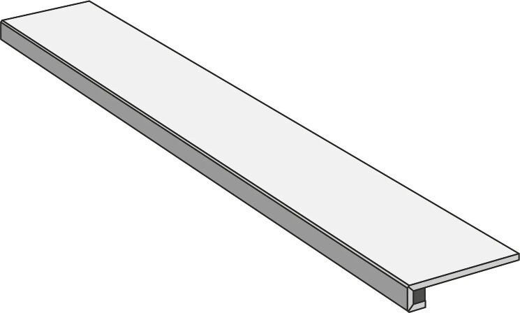 Сходинка NI 3 Rett GRADONE LINEARE Frassino - 20x120 21NI03RG Native з колекції Native Del Conca