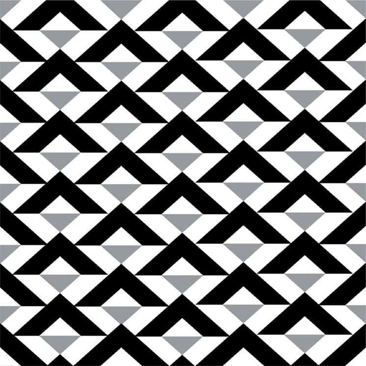 Декор Nero Dec C2 12.5x12.5 Colibri Vallelunga з колекції Colibri Vallelunga