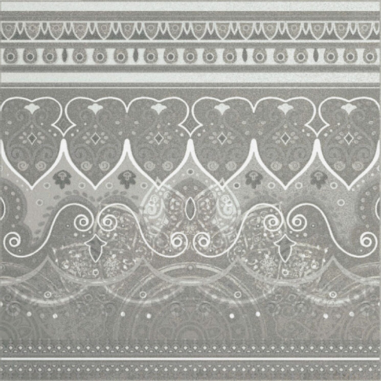 Декор (50x50) Ampliacion Roseton 5028 Grafito - 5028 з колекції 5028 Porcelanite Dos