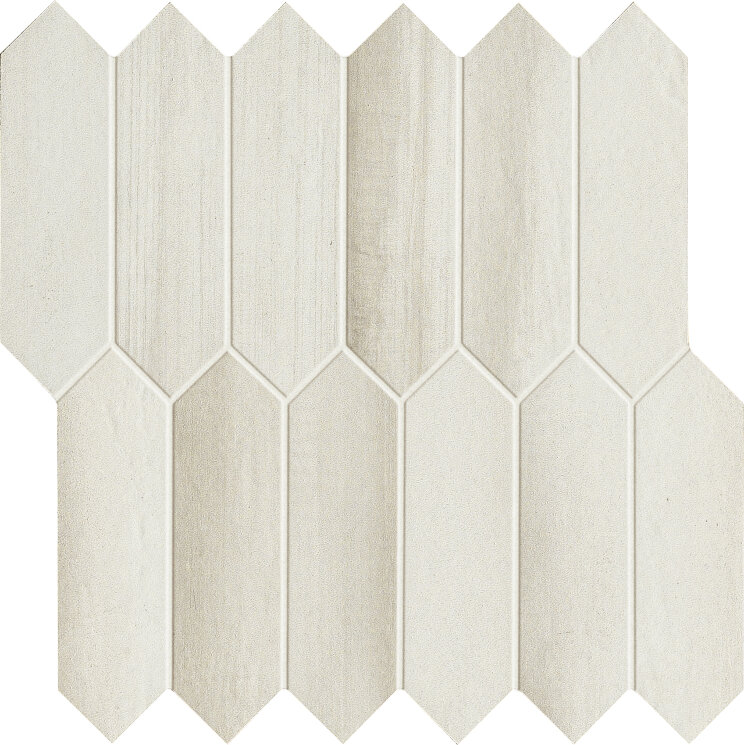 Декор 30,85x31,7 Bianco Mos/Losanga - Nori - DNOL10 з колекції Nori Dom Ceramiche