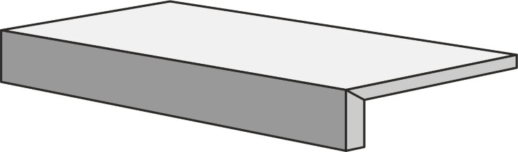 Кутовий елемент 15x60 Atl. Elem. Lsand Hammered20 Rx5 - Atlantis - 7011 з колекції Atlantis ABK