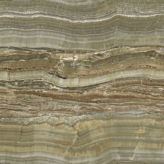 Плитка (75x75) L75342MF6 Onice Verde Lucidato - Maxfine Onici з колекції Maxfine Onici FMG