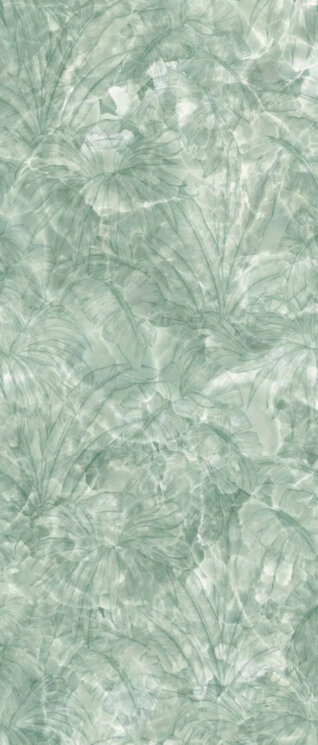 Декор GEMSTONE PALM ONYX GREEN LUX R - 120x280 PF60013617OG Gemstone з колекції Gemstone Versace