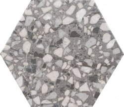 Плитка Terazzo Grey 23x27 Six Durstone