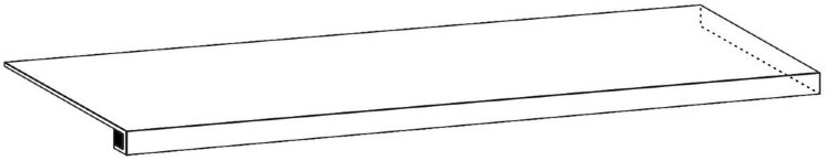 Кутова сходинка (33x120) CSAGADPT12 Gr. A. Dx120Pict. Na. - Pictart з колекції Pictart Sant Agostino