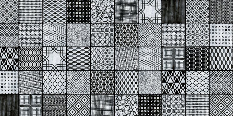 Декор 15x15 Maioliche Di Sant Antonio Black - Charme з колекції Charme Mirage Декор 15x15 Maioliche Di Sant Antonio Black - Charme з колекції Charme Mirage