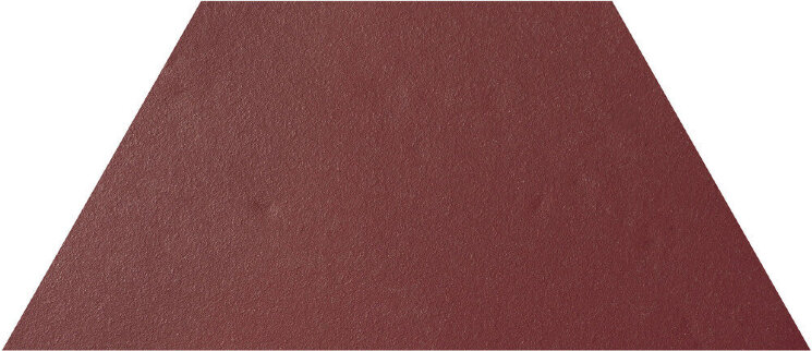 Плитка (8x18.5) KONZEPT TRAPEZIUM TERRA BORDEAUX - Konzept Le Crete Shapes з колекції Konzept Le Crete Shapes Valmori