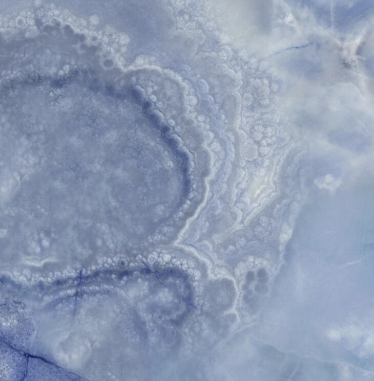 Плитка Blue Velvet touch - 100x100 BLMA044100E Madagascar з колекції Madagascar Bulbo