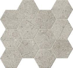 Мозаїка 26x28 Esagona L. Grigio - Life - CLE4E Мозаїка 26x28 Esagona L. Grigio - Life - CLE4E