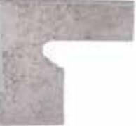 Спецелемент Zanquin Fiorentino Derecho 27x28.8 Fuji Gresmanc з колекції Fuji Gresmanc